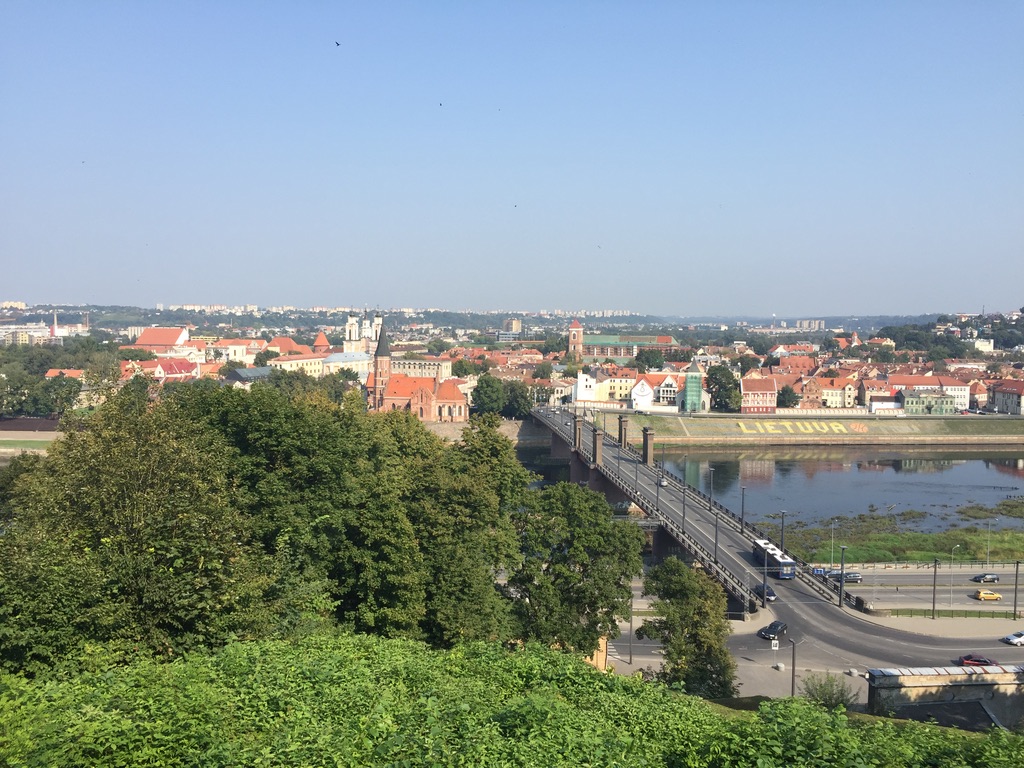 View of Kaunas