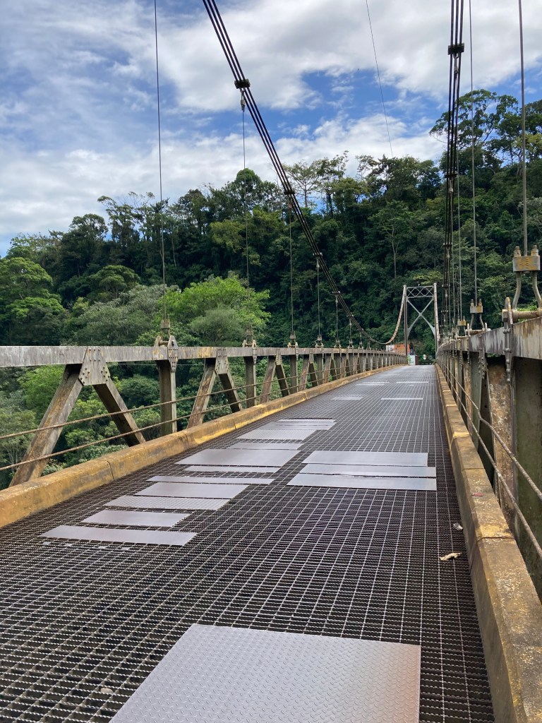 Bridge over the Rio Peñas Blancas