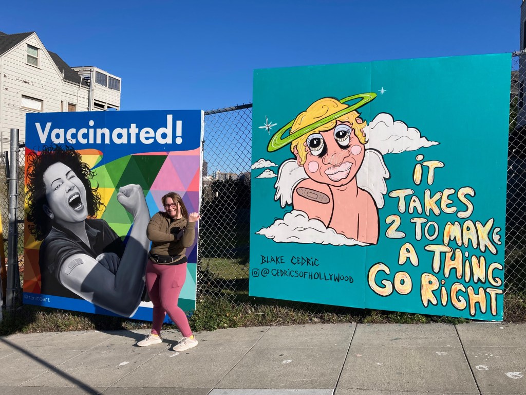 Vaccine Street Art