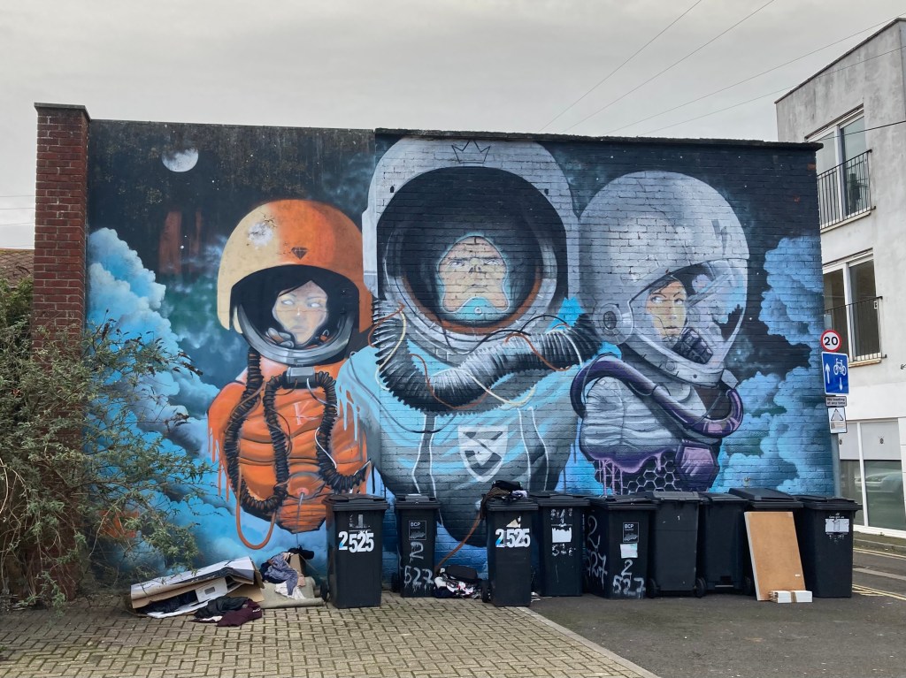 Boscombe Astronaut Mural