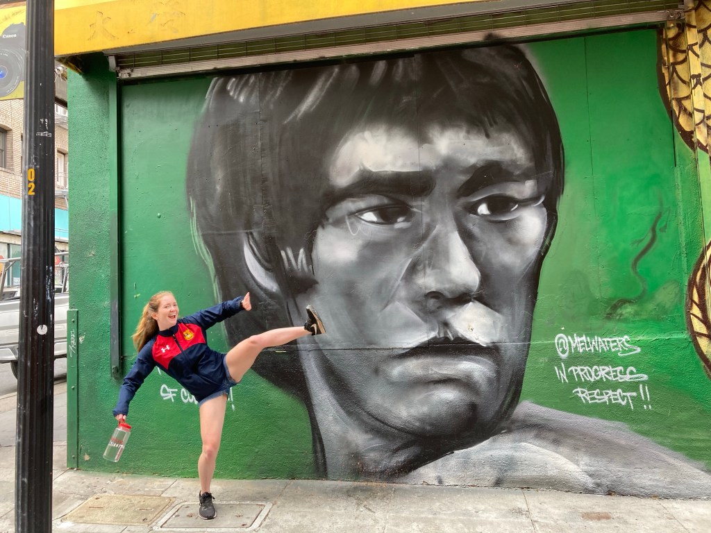 Bruce Lee mural