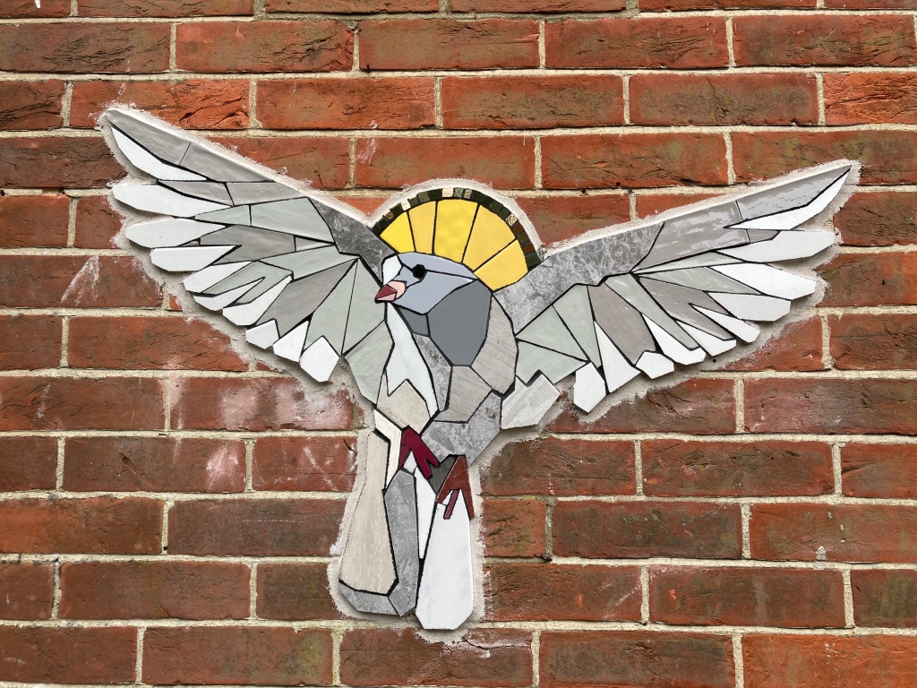 Christchurch Pigeon Mosaic