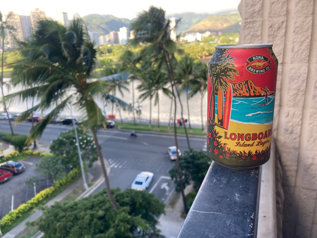 Waikiki Sand Villa balcony view