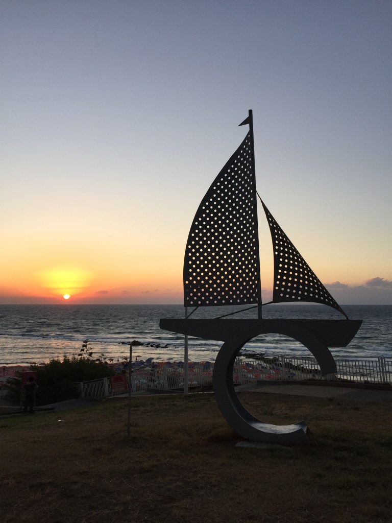 Bat Yam at Sunset