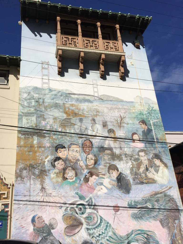 Chinatown mural