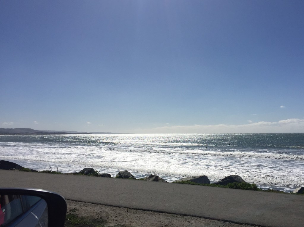 Driving down Route 1