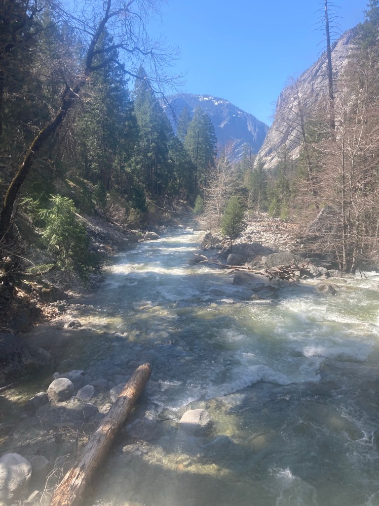 Merced River from Tenaya Bridge 