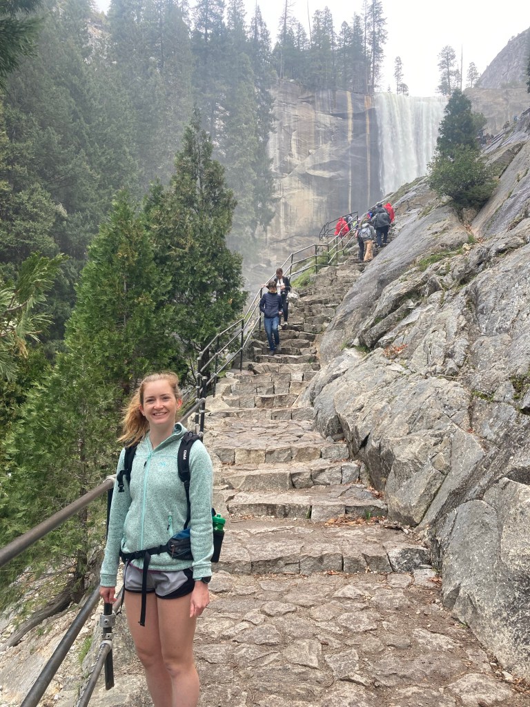 Steps to Vernal Falls