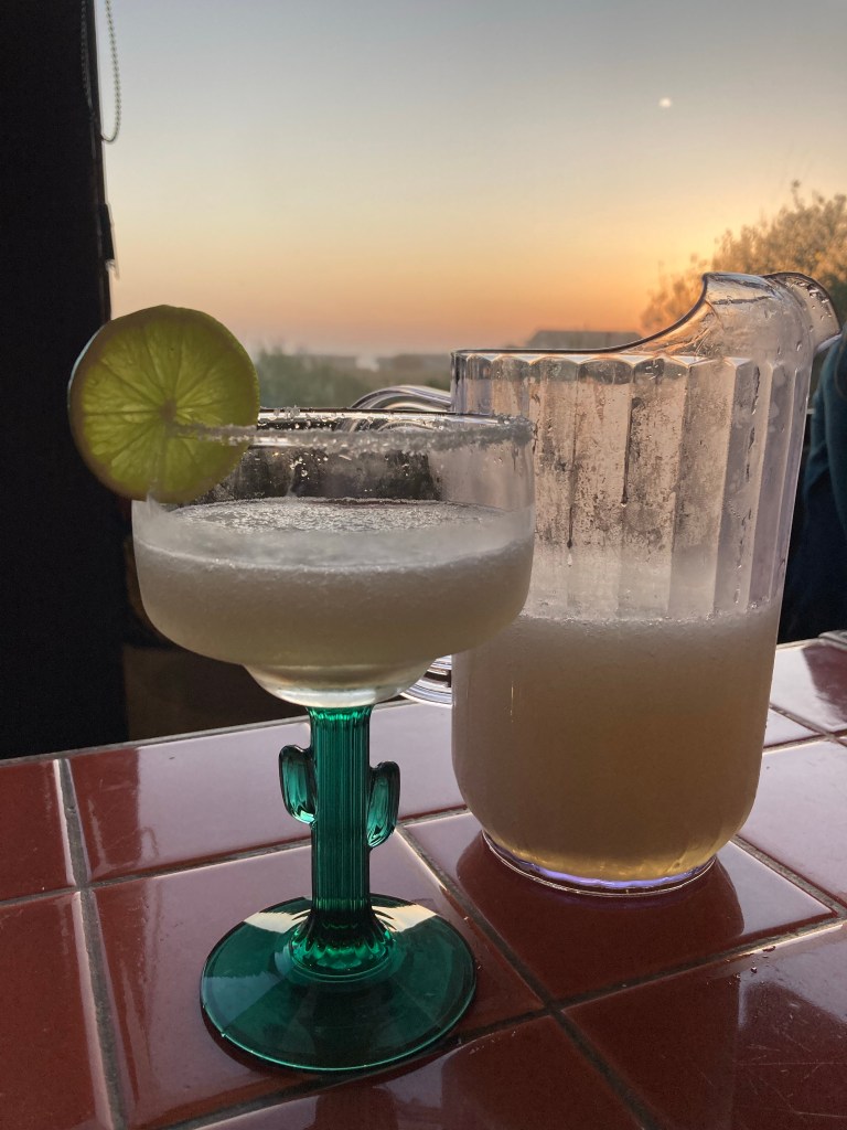 Sunset margaritas 