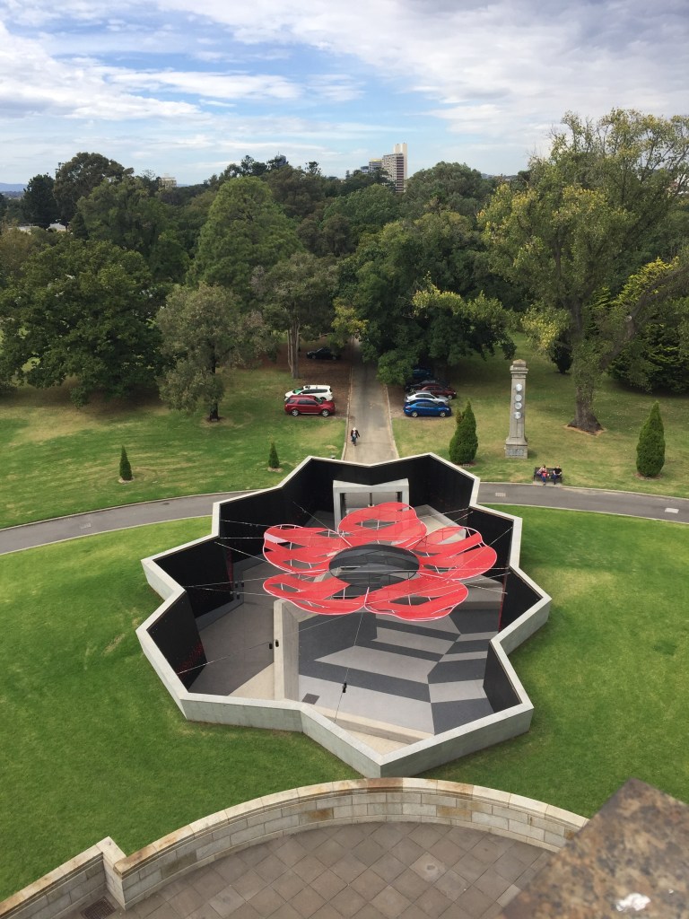 Shrine of Remembrance poppy