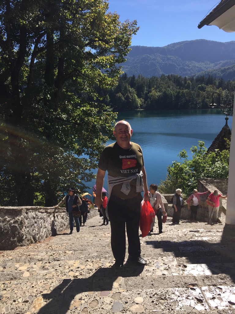 Staircase on Bled Island