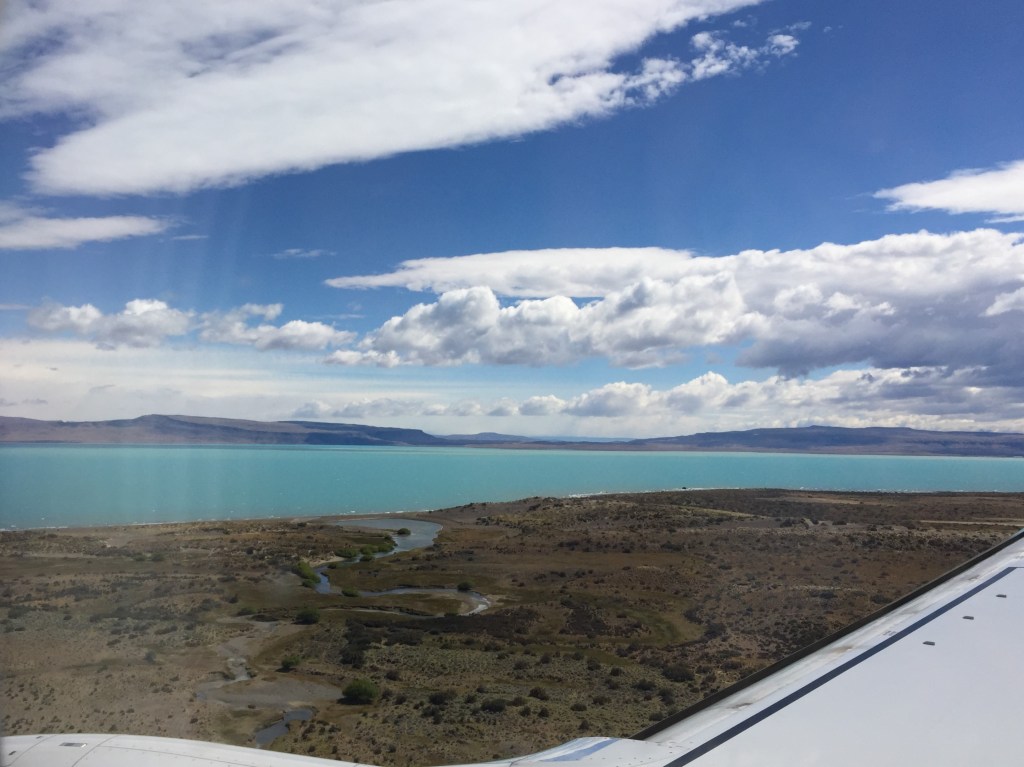 Landing in El Calafate
