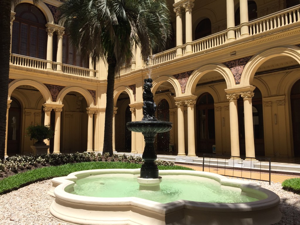 Casa Rosada Courtyard