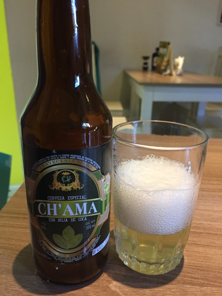 Coca Beer at Cafe del Mundo