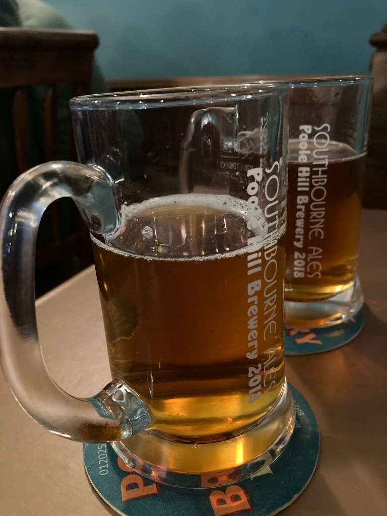 Sampling the Beer at Poole Hill Brewery