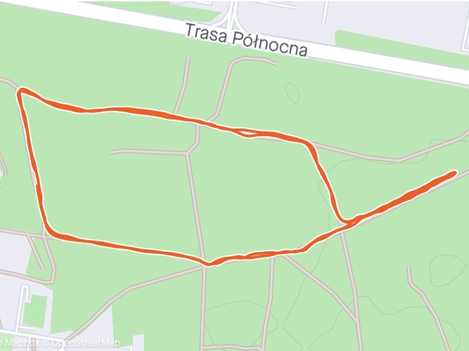 Zielona Gora Parkrun Strava Segment