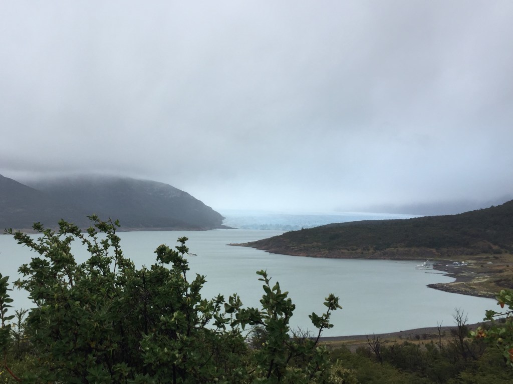 First Glimpse of Perito Moreno Glacier