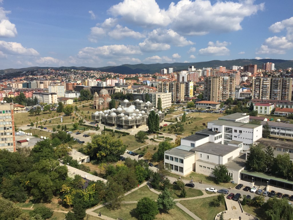 View from Mother Teresa Cathedral
