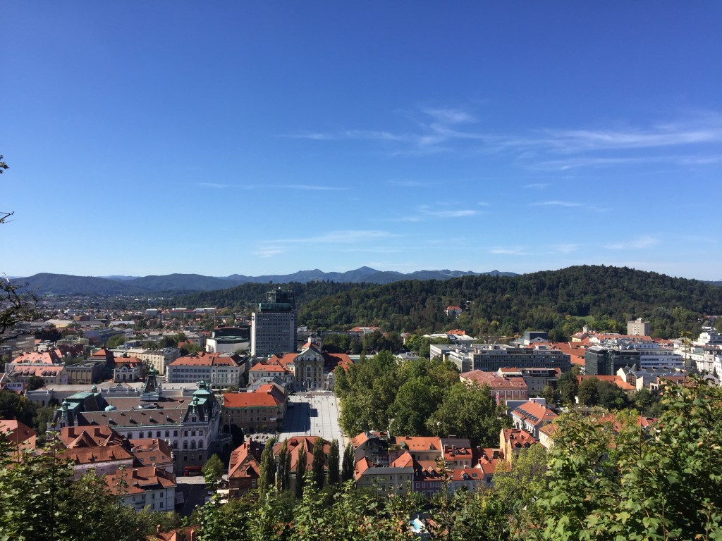View from Ljubljana Castle