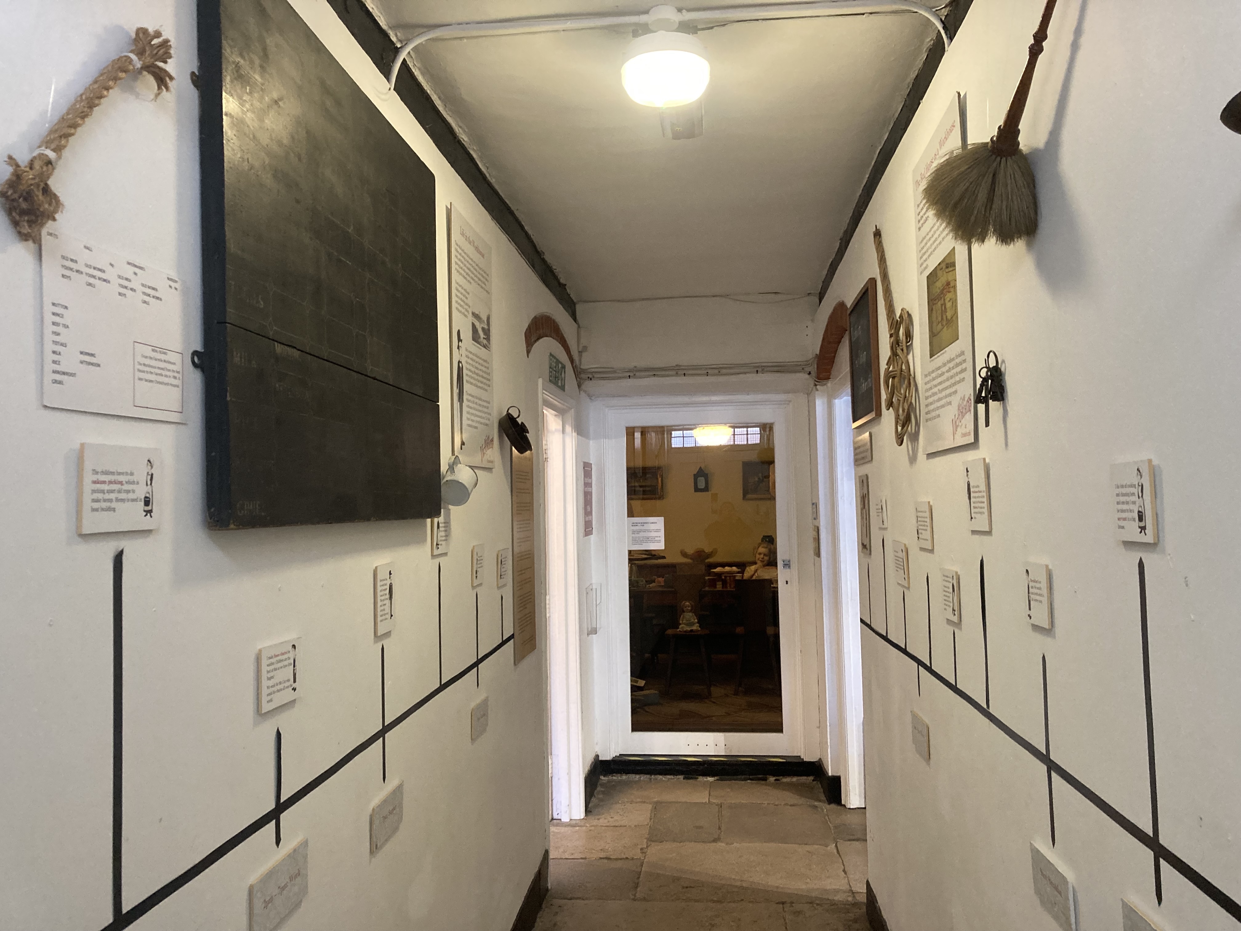 Red House Museum Entrance to the Workhouse with Timeline