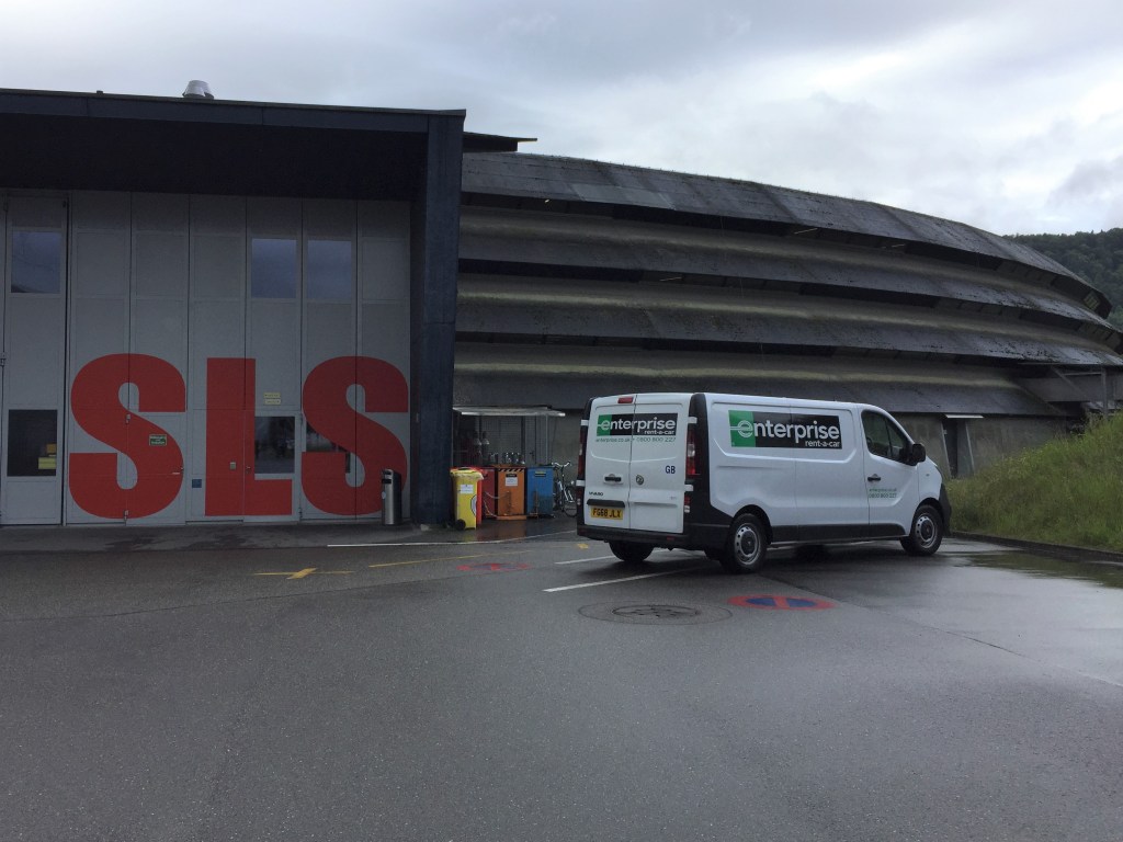 Arrived at the Swiss Light Source