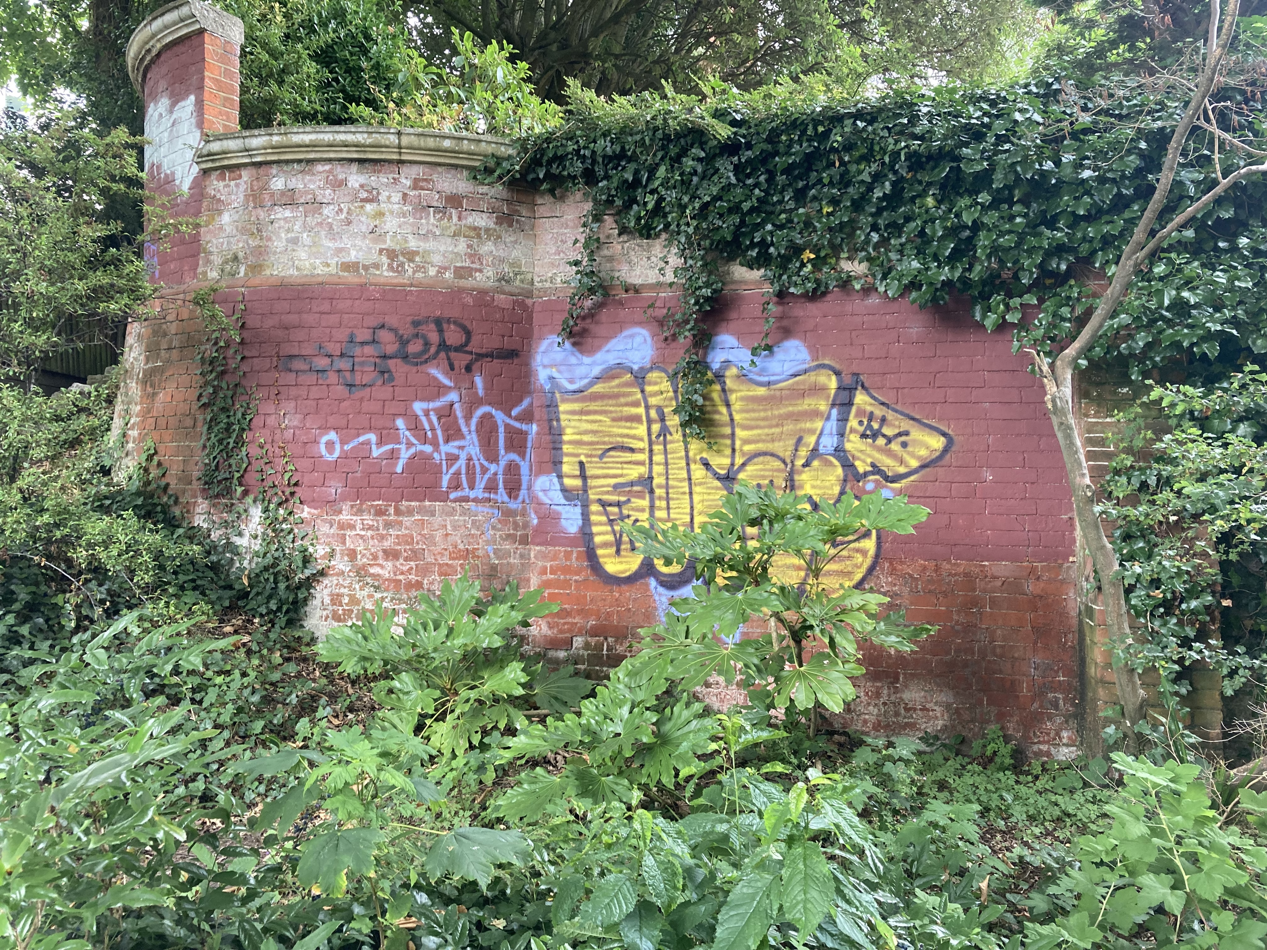 East entrance to Boscombe Chine Gardens