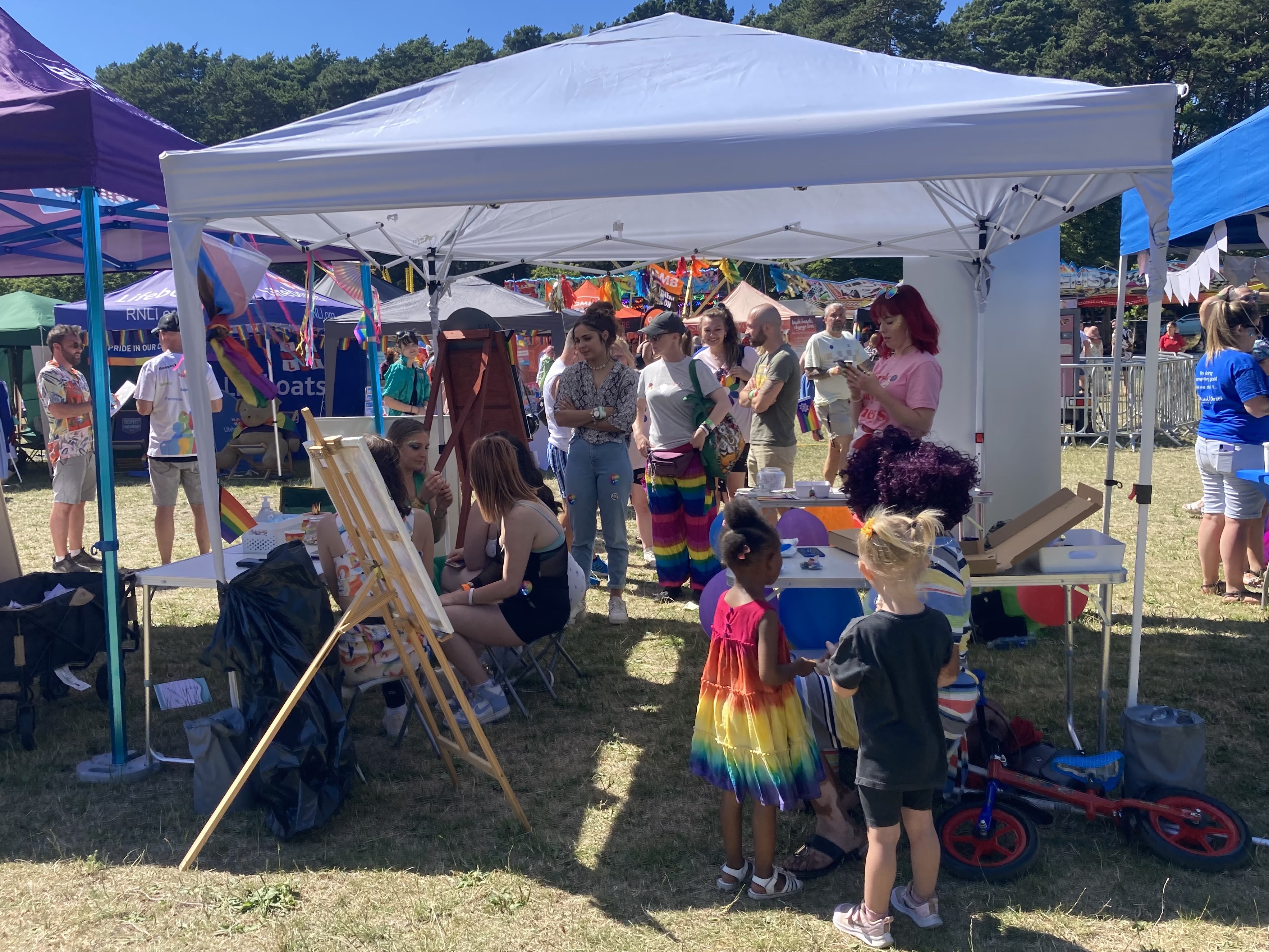 Face Painting - Pride in Park