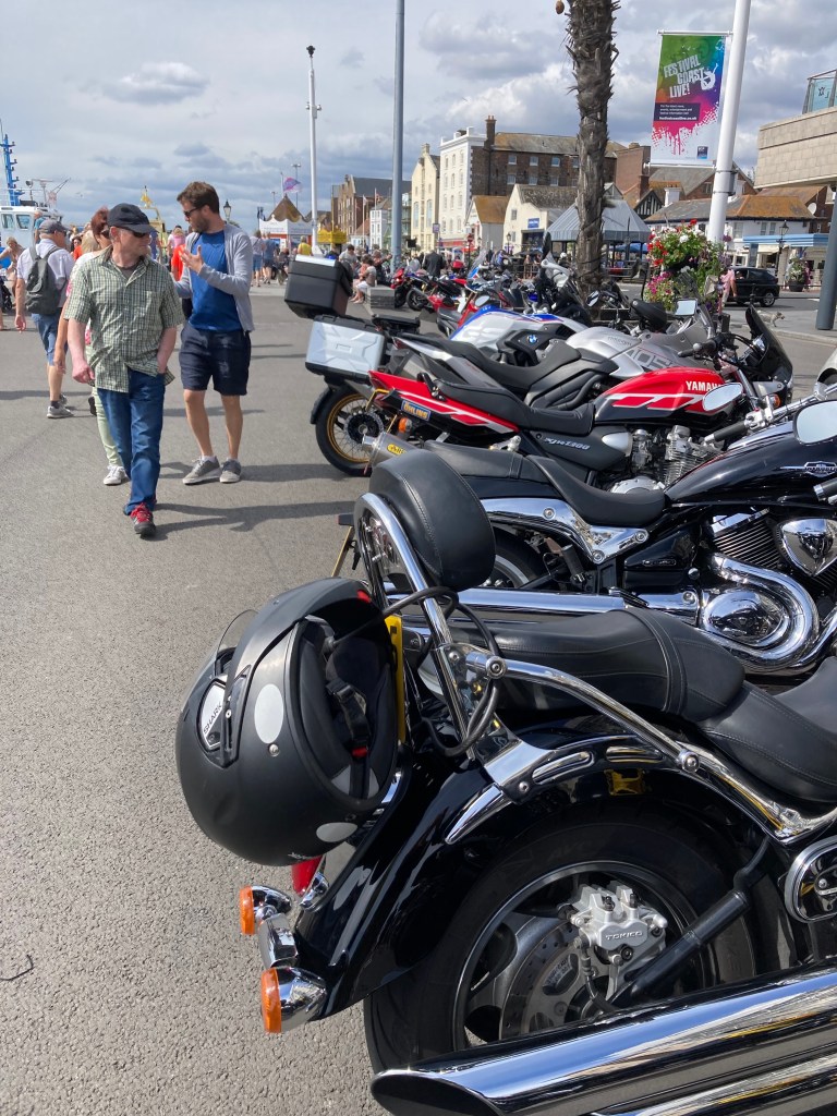Bikes on Poole Quay