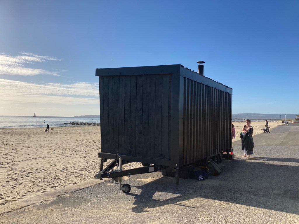 Saltwater Sauna Sandbanks Beach
