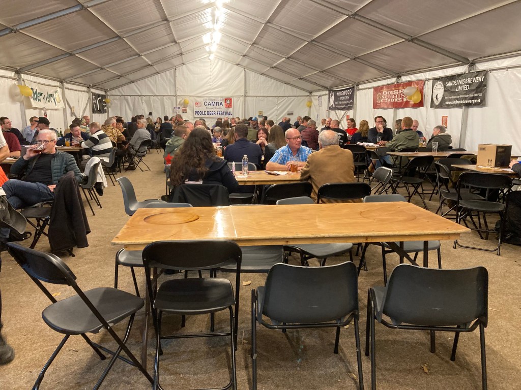 Poole Beer Festival Marquee