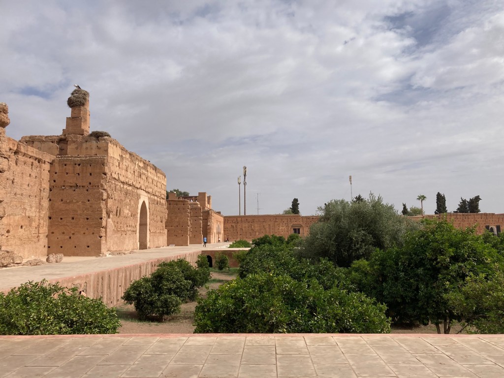 Badi Palace Courtyard