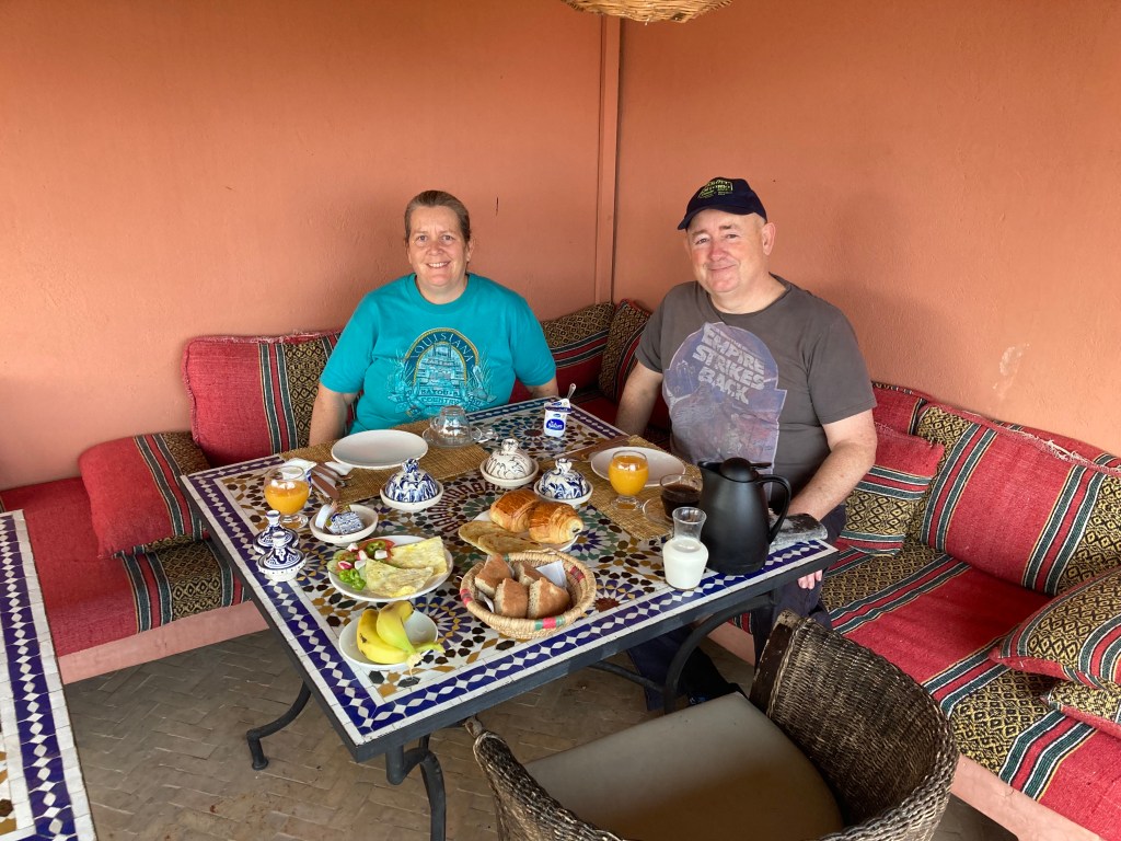 Breakfast at Riad Lhena
