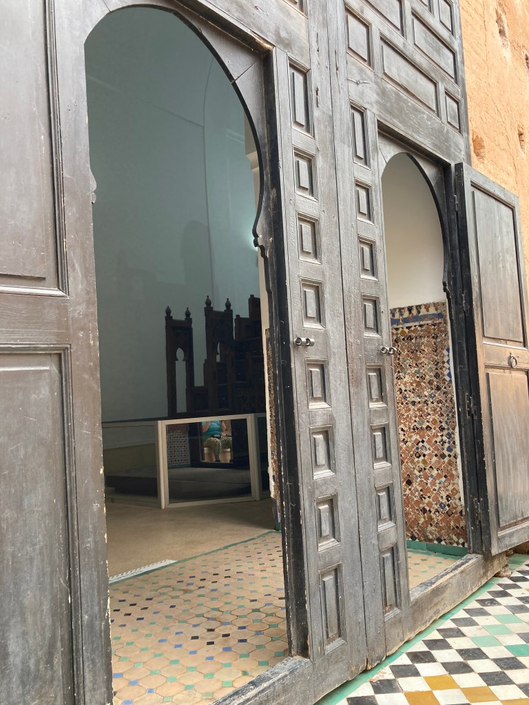 Room housing the Katoubia Minbar