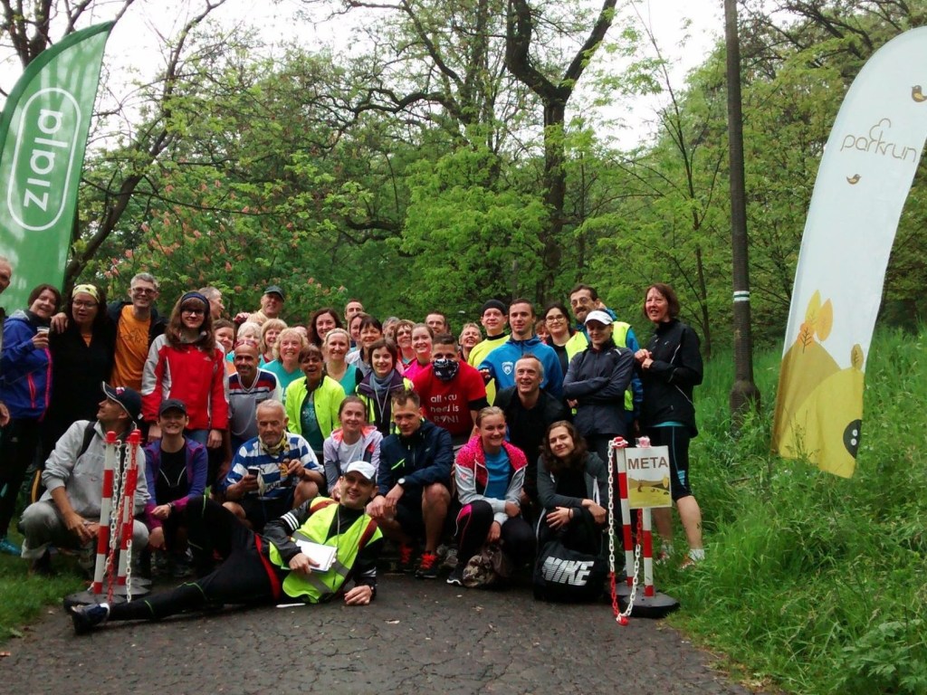Krakow Parkrun Group Photo