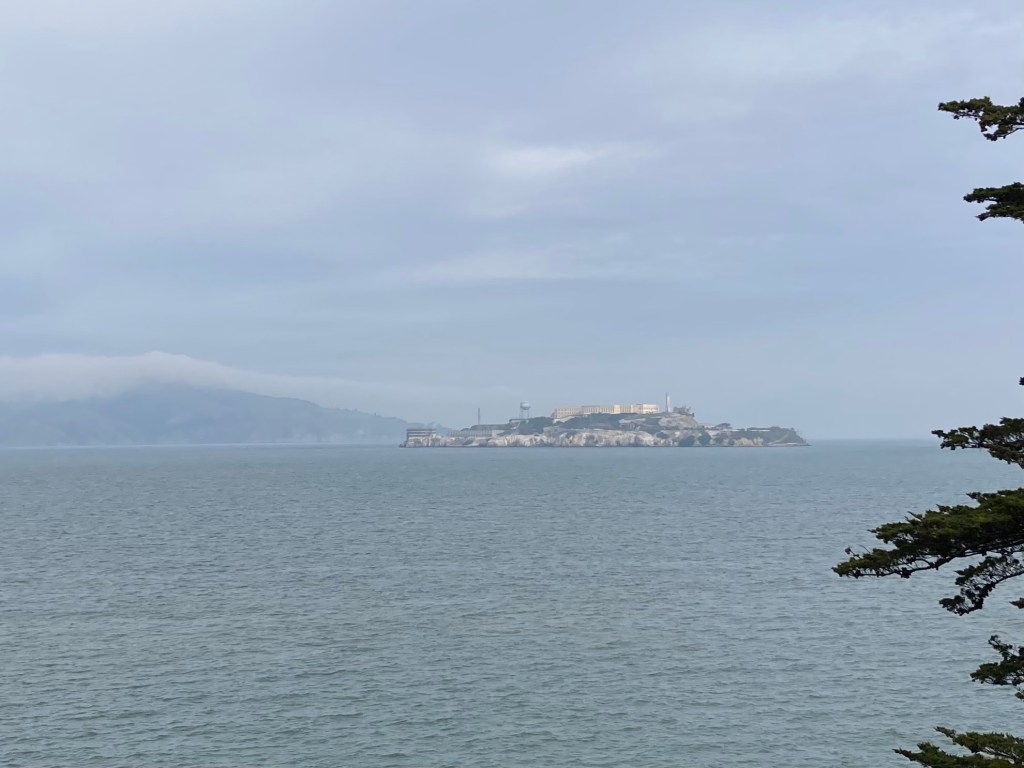 Alcatraz from Fort Mason 