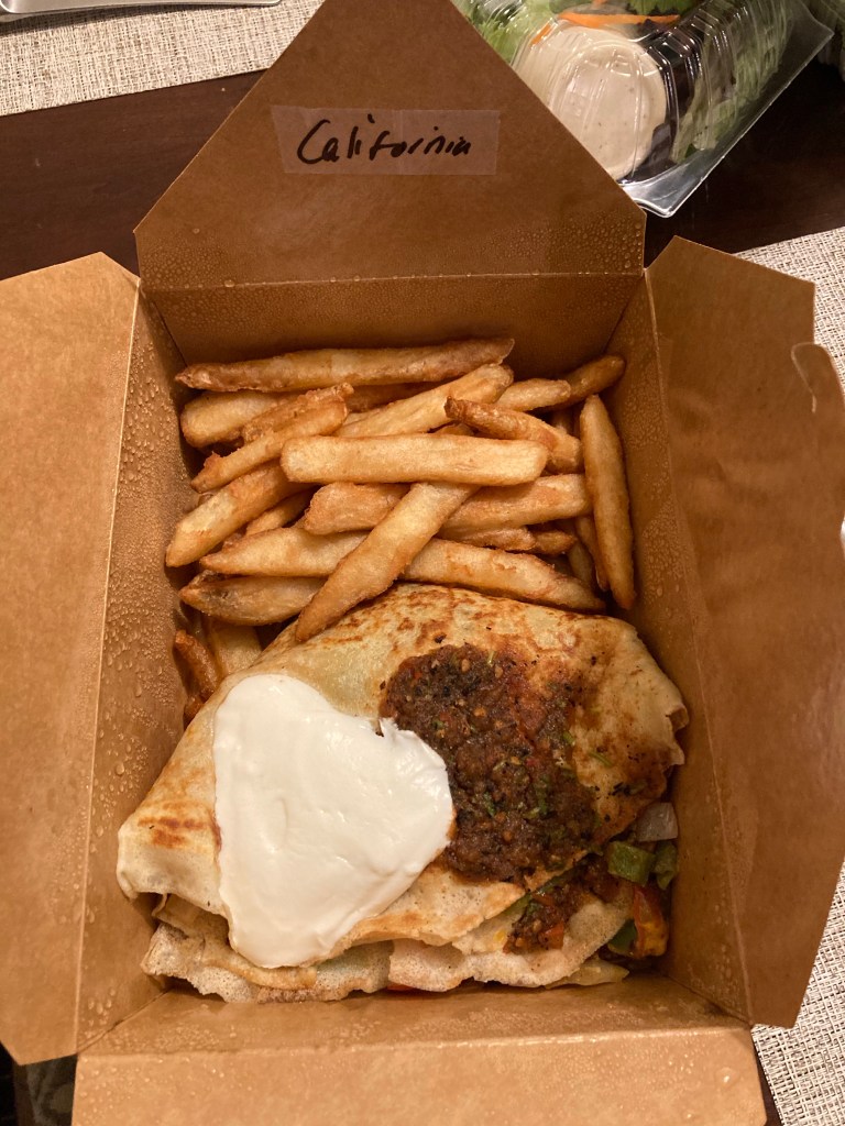 California crepe from Crepevine