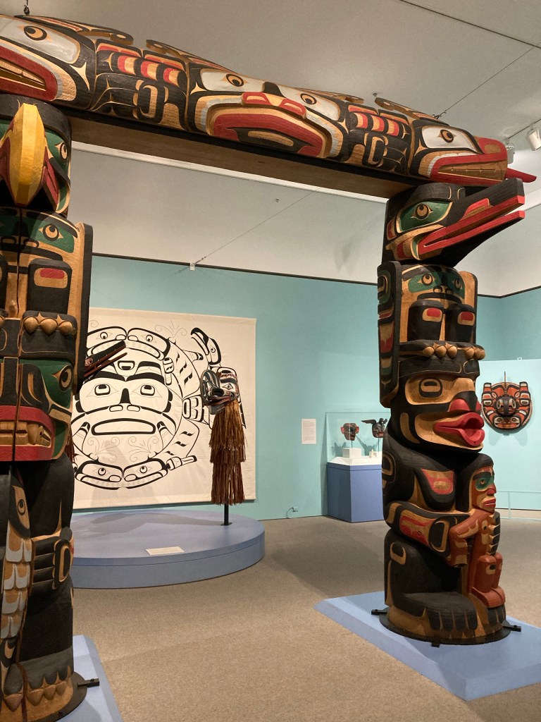 House Posts and Lintel with Family Crests
