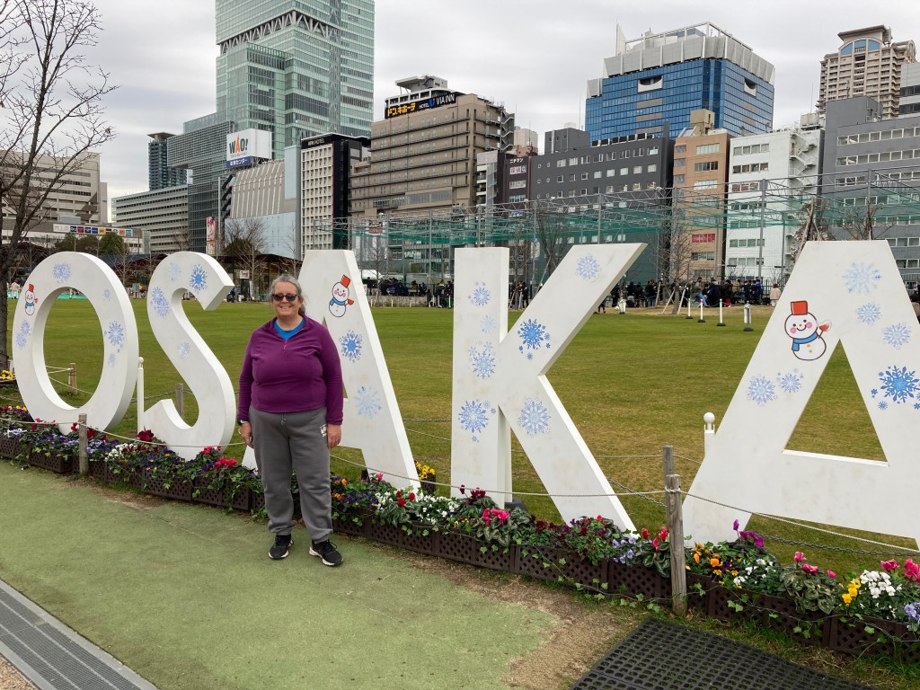 Osaka sign in Ten-shiba