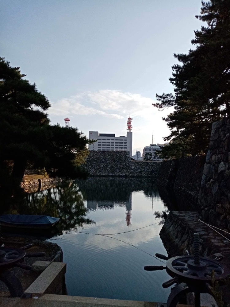 Takamatsu Castle Sea Moat