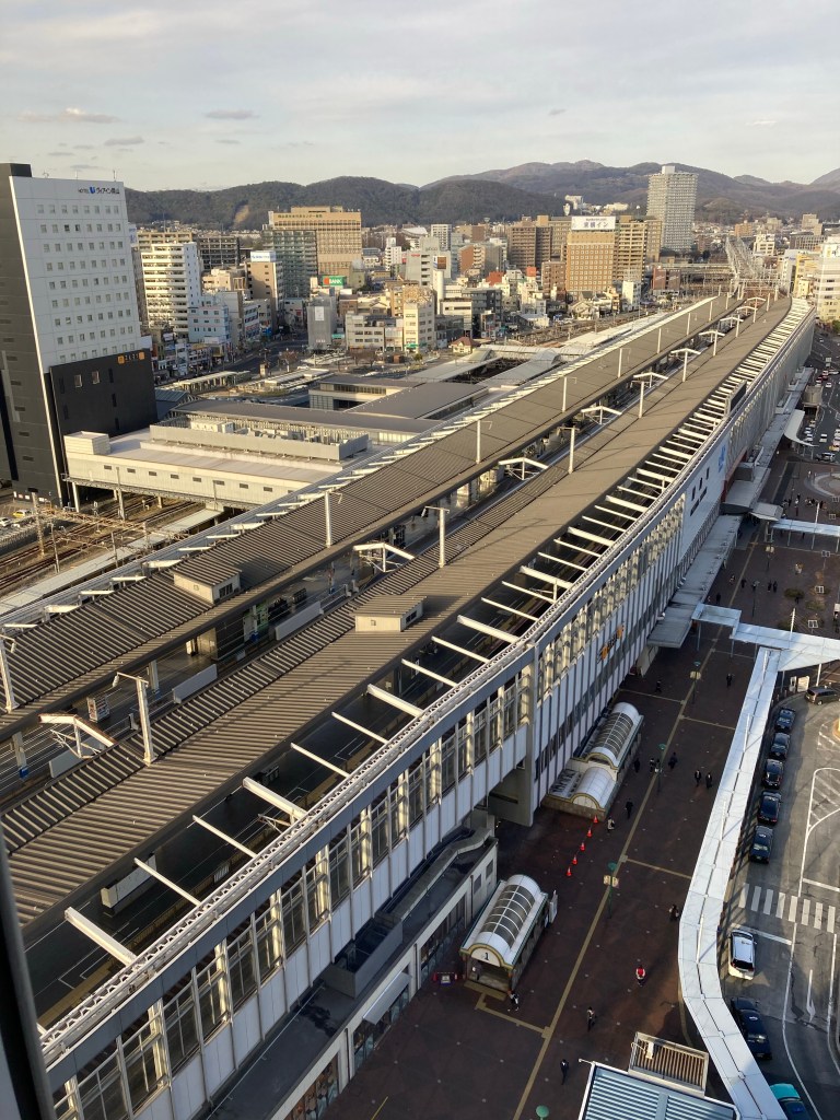View from Hotel Granvia Okayama