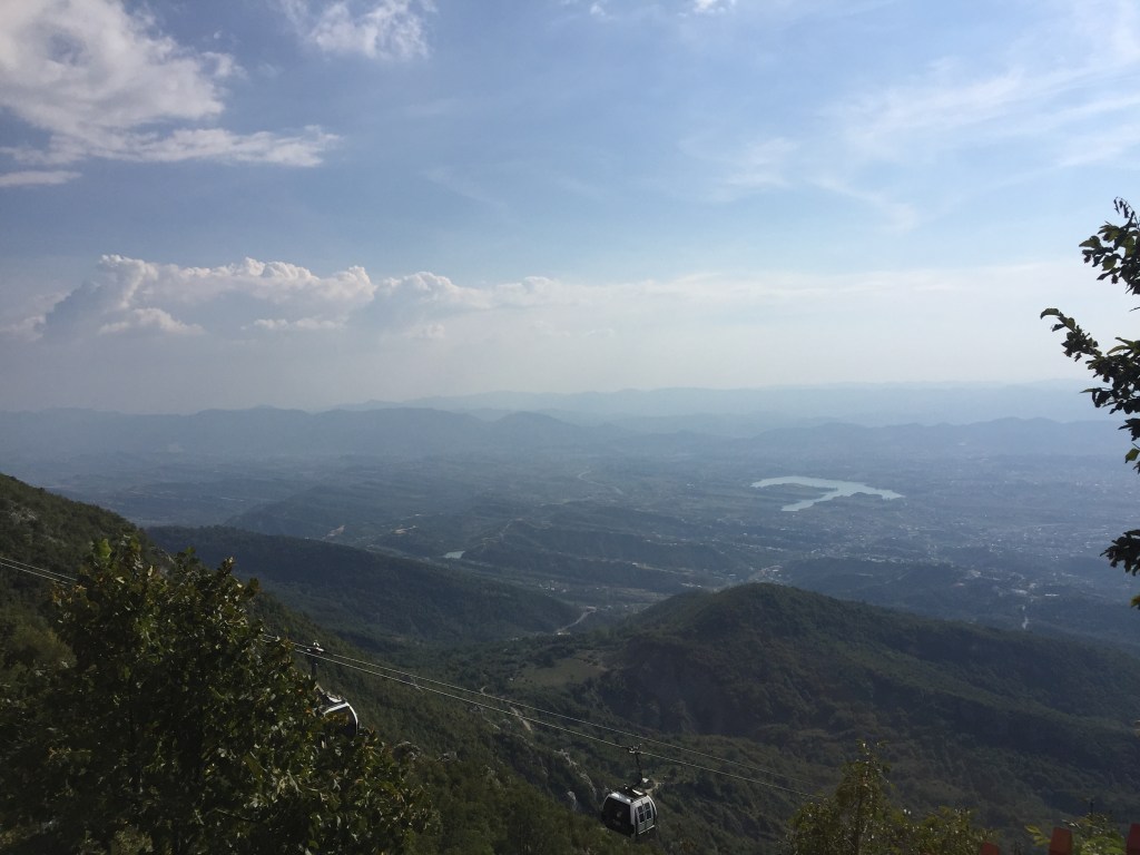 View from Mount Dajti