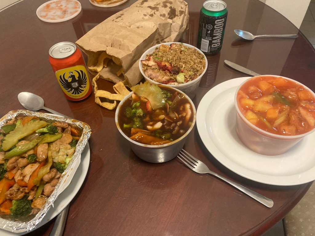 Dinner from Restaurante Kay