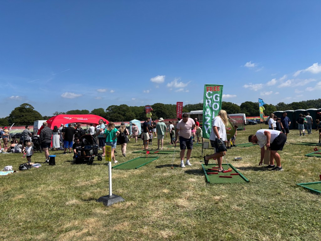 Christchurch Cheese & Chilli Festival Crazy Golf