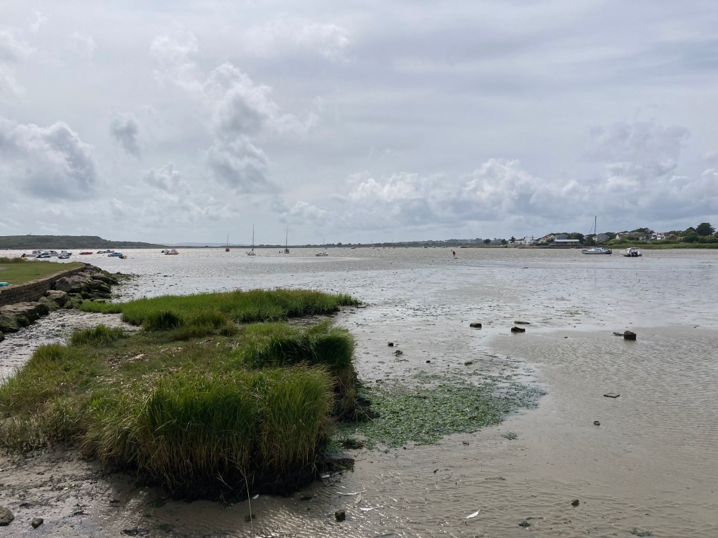 Walking to Mudeford Quay