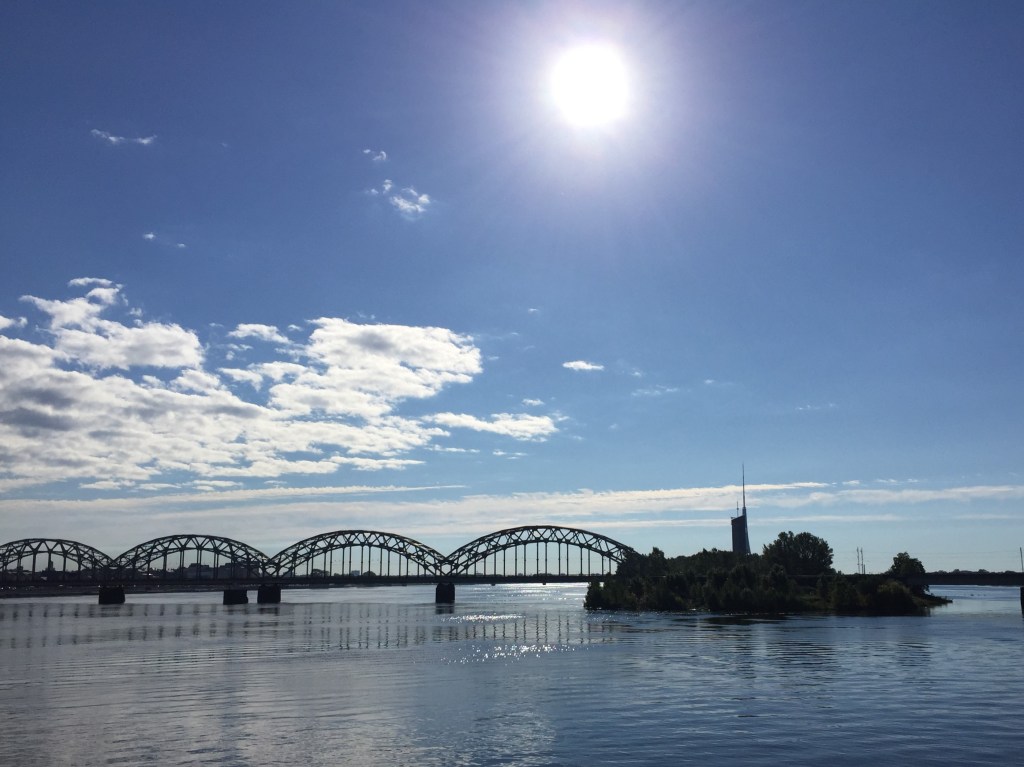 Riga from across the Daugava