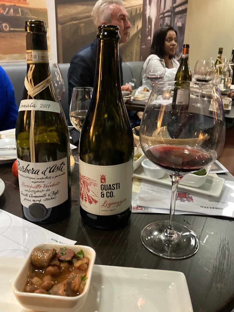 Paired tasting at Sobo:Sommelier 