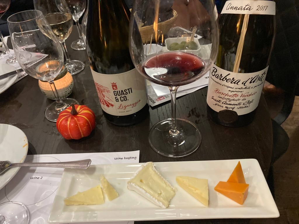 Paired tasting at Sobo:Sommelier 