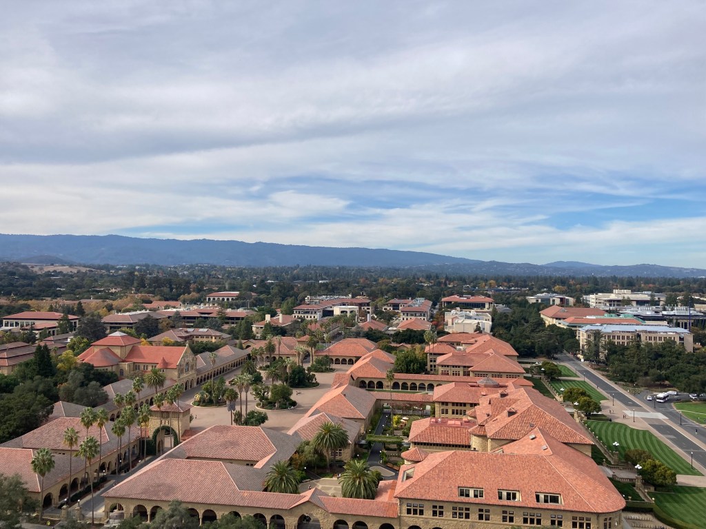View from Hoover Tower