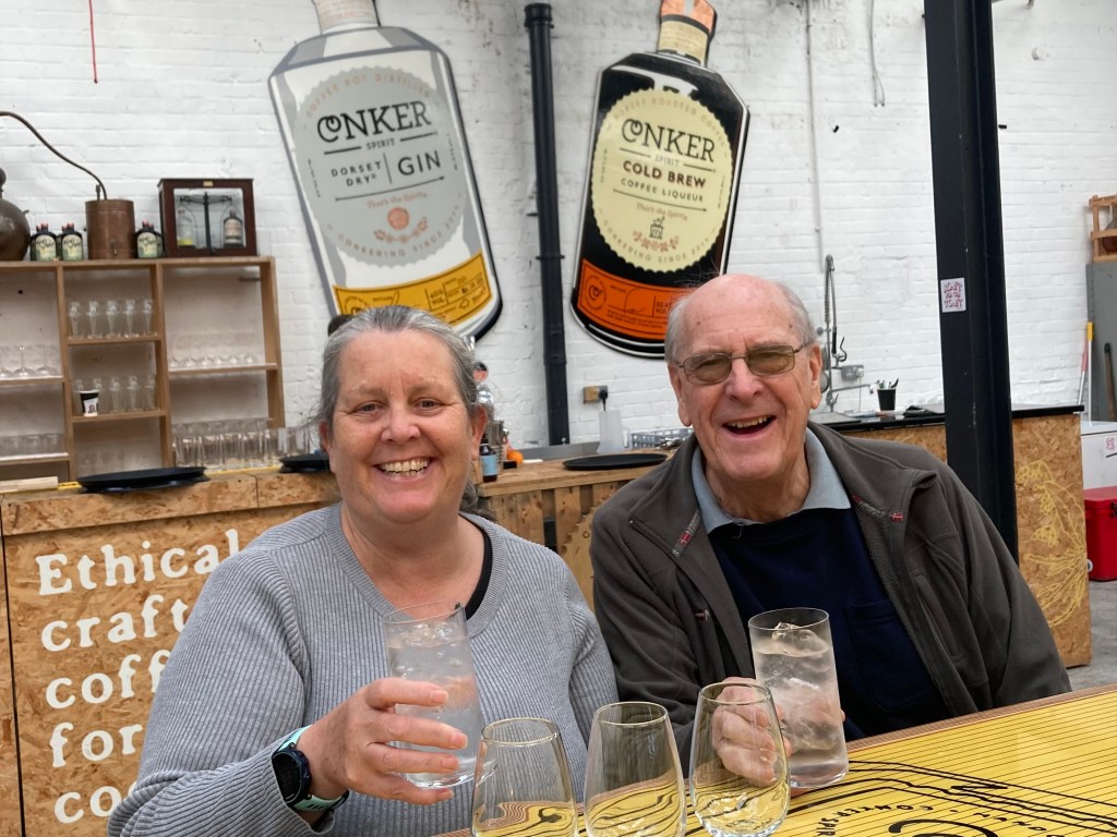 Conker Distillery Tour with Dad