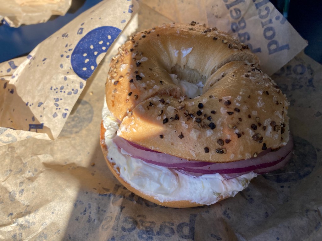 Bagel from Boichik Bagels